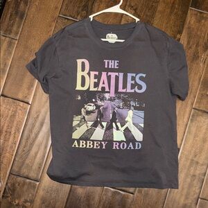 The Beatles Multicolor Abbey Road Tee EUC